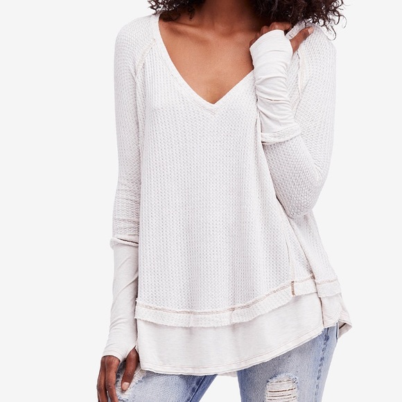 Free People Tops - 🌸Free People🌸Laguna Layered Look Top NWOT